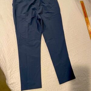 Banana Republic Performance Pants Men's W40xL32 Gray Golf Quick Dry Spor…